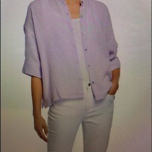 Womens’s 2X Eileen Fisher Gauze Shirt
